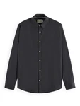 SCOTCH & SODA Hemd Langarmhemd schwarz