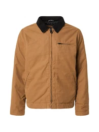 Jacke 'Osker' braun / schwarz