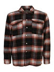 Jack & Jones Plus Jacke JORVesterbro rostbraun/schwarz/weiß