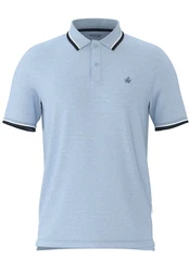 SELECTED HOMME Poloshirt SLHAtlas hellblau/dunkelblau/weiß