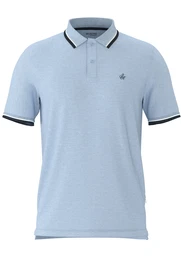 Shirt 'ATLAS' hellblau / dunkelblau / wei