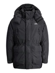JACK & JONES Parka / Jacke 'JORKani' schwarz/weiß