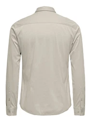 ONLY & SONS Langarmhemd ONSRobin taupe
