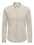 ONLY & SONS Langarmhemd ONSRobin taupe