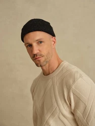 DAN FOX APPAREL Mütze 'Oscar' schwarz