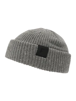 DAN FOX APPAREL Mütze 'Oscar' graumeliert
