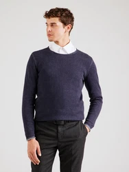 NOWADAYS Pullover indigo/weiß