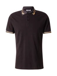 Poloshirt gold / schwarz / wei