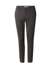 Hose 'ONSMARK' basaltgrau / schwarz