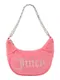 Juicy Couture Torba za čez ramo 'Kimberly'  pitaja / srebrna
