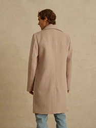 DAN FOX APPAREL Mantel Merlin taupe