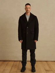 DAN FOX APPAREL Mantel Merlin schwarz