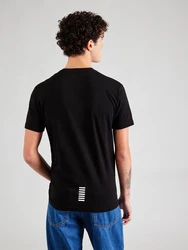 EA7 Emporio Armani T-Shirt schwarz/weiß