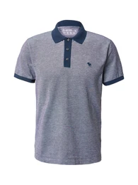 Poloshirt dunkelblau / wei