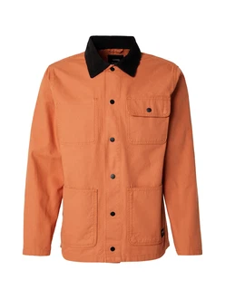 VANS Jacke 'Drill Chore' mandarine/schwarz VANS Jacke 'Drill Chore' mandarine/schwarz