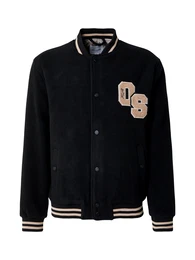 Jacke beige / schwarz / wei