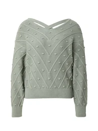 Svetr 'Hermine' světle zelená