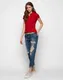 TOMMY HILFIGER Tričko 'Chiara'  červená