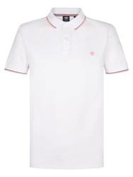 Petrol Industries Poloshirt 'Wave' weiß