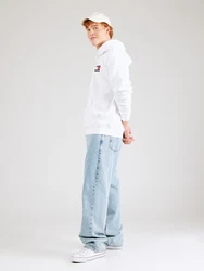 Tommy Jeans Sweatshirt 'ESSENTIAL' marineblau/rot/weiß
