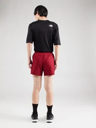 UNDER ARMOUR Sportshorts 'Launch 5' kirschrot/weiß