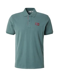 Poloshirt 'EMIRA' dunkelblau / smaragd / dunkelrot / wei