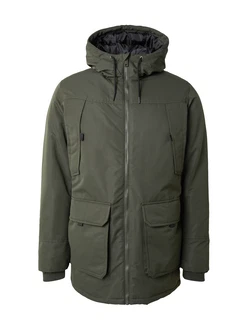 JACK & JONES Parka Jacke 'CONSTRUCT' tanne
