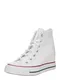 CONVERSE Visoke tenisice 'CHUCK TAYLOR ALL STAR CLASSIC WEDGE PLATFORM'  bijela