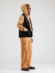 Carhartt WIP Sweatjacke American Script schoko/cappuccino/dunkelgelb
