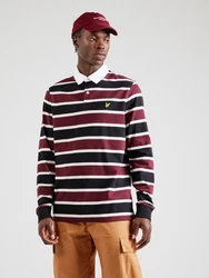 Lyle & Scott Poloshirt gelb/bordeaux/schwarz/weiß
