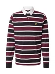Lyle & Scott Poloshirt gelb/bordeaux/schwarz/weiß