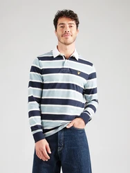 Lyle & Scott Poloshirt navy/hellblau/weiß