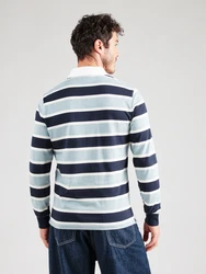 Lyle & Scott Poloshirt navy/hellblau/weiß