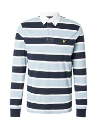Poloshirt navy / hellblau / wei