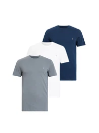 T-Shirt 'TONIC' (GOTS) navy / opal / wei