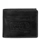 CAMEL ACTIVE Detroit Geldbörse Leder 13 cm schwarz