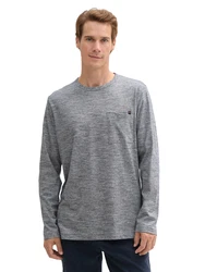 TOM TAILOR Shirt graumeliert