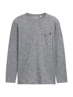 TOM TAILOR Shirt graumeliert