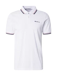 Ben Sherman Poloshirt T-Shirt marine/rot/wei