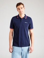 Ben Sherman Poloshirt T-Shirt marine/rot/wei