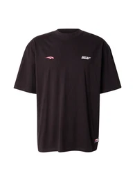 T-Shirt 'CLAYTON' hellpink / schwarz / wei