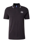 G-STAR Poloshirt schwarz/weiß