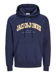 Jack & Jones PlusSize Sweatshirt JJECaleb navy/hellorange/wei