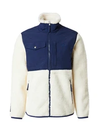 Fleecejacke navy / naturwei