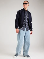 JACK & JONES Hemd 'JPRBLAACTIVE' nachtblau/schwarz/weiß