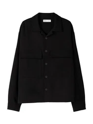 Bershka Hemd schwarz