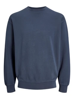 JACK & JONES Sweatshirt 'JJECharge' marine JACK & JONES Sweatshirt 'JJECharge' marine