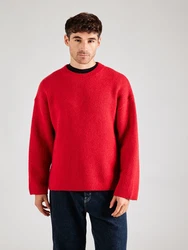 WEEKDAY Pullover 'Teo' rot