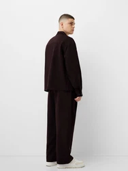 Bershka Hemd burgunder