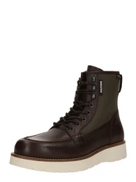 Schnrboots 'AMERICAN' braun / khaki
